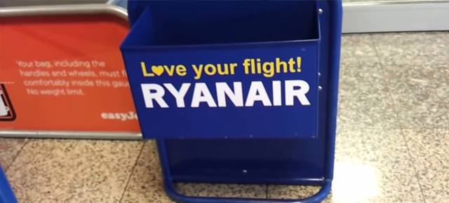 Equipaje de mano en Ryanair: medidas y condiciones 2018