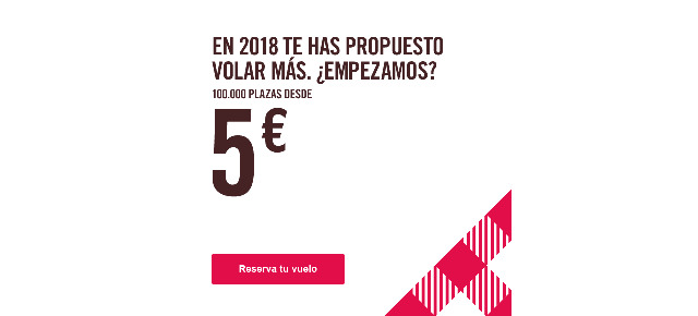 plazas vuelos Volotea