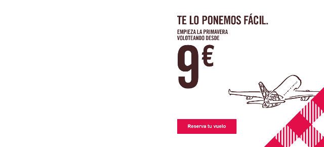 Volotea Vuelos Primavera